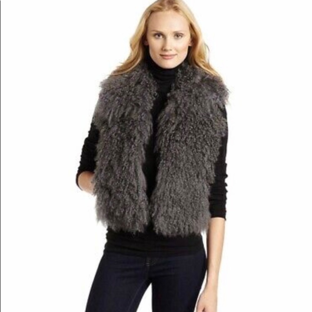 Authentic Lamb Fur Michael Kors Vest